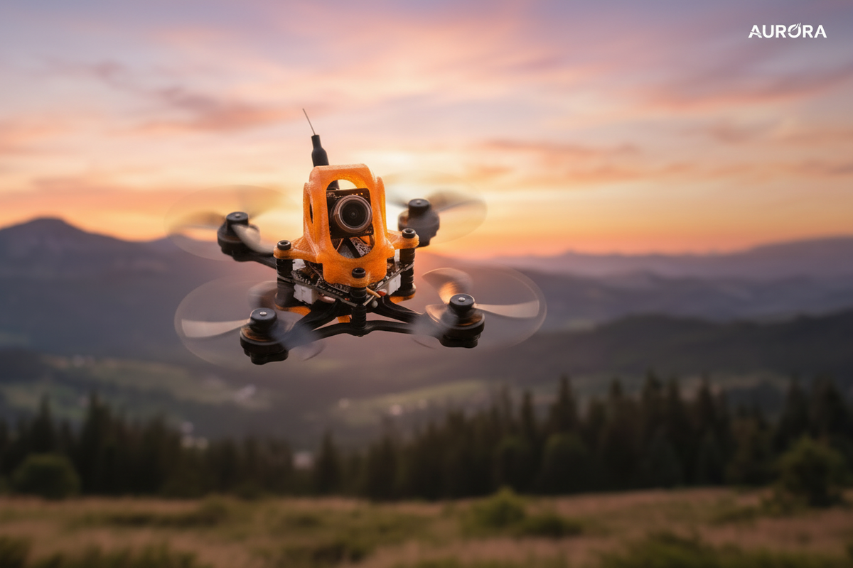 AURORA ANGEL16 75mm Micro FPV Drone: Small Size, Big Adventure