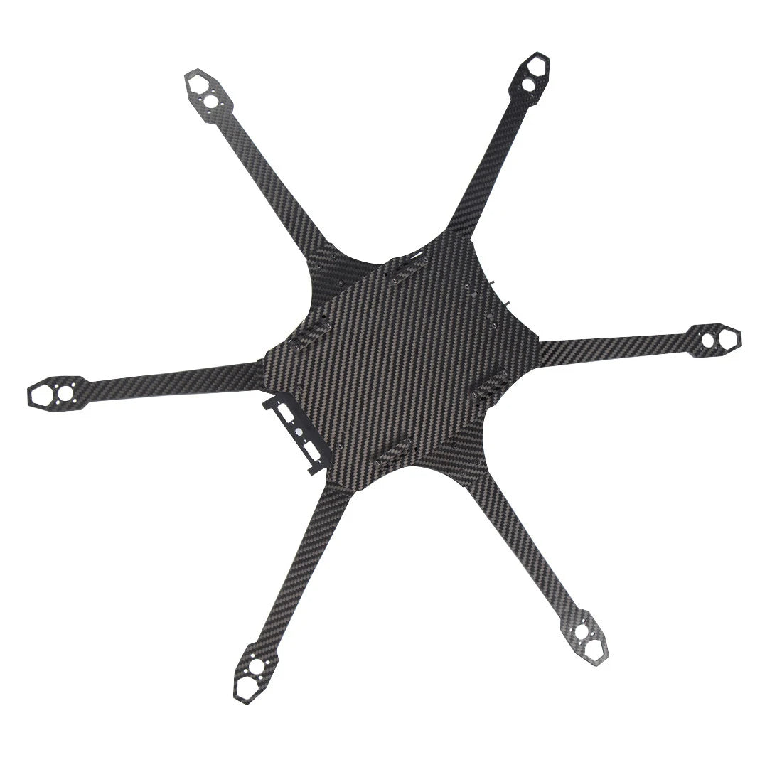 GX-V6-10 inch V6 550mm six axis carbon fiber rack fiber optic long-range FPV unmanned aerial vehicle rack