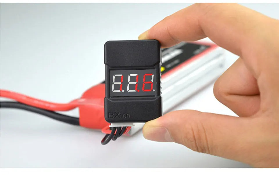 BX100 Battery Voltage Tester 1-8S LiPO 1PC