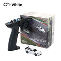Turbo Racing 1/76 Mini Electric Remote Control Car C76 C75 C74 C73 C72 C71 RTR Sports Car Model Car for Adult Children's Toys