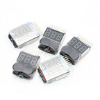 1-8S LiPo Battery Voltage Tester with Buzzer