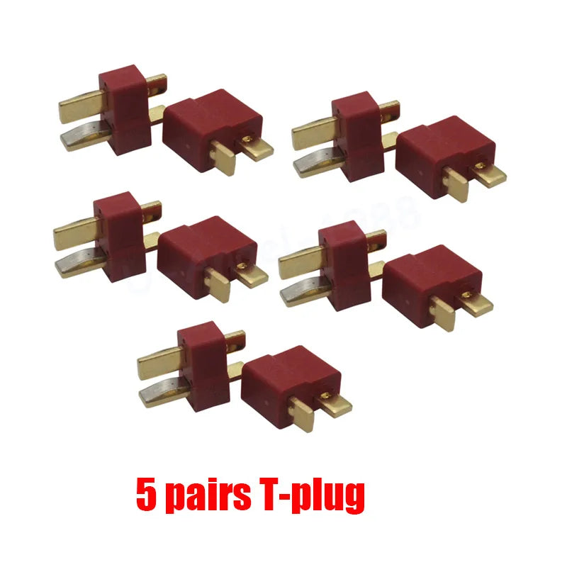 XT30 / XT60 / XT90 / T-Plug Battery Connectors - 10 Pack