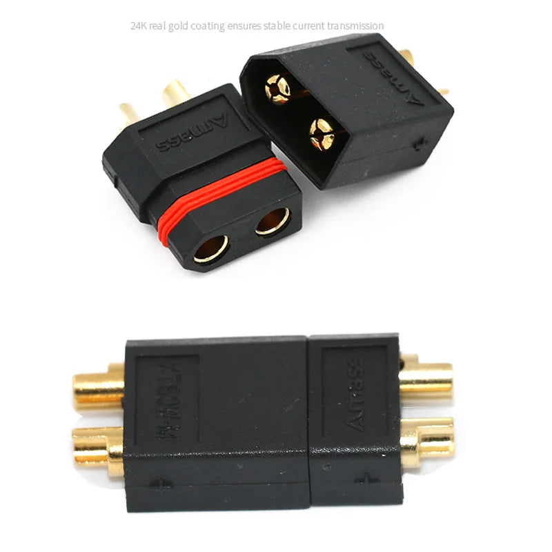 Amass XT60W Waterproof Connectors - 5/10 Pair