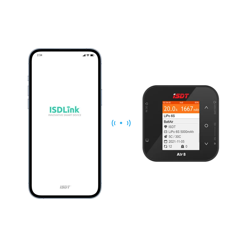 ISDT Air 8 500W 20A Smart Charger