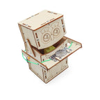 DIY Wooden Electric Coin-Eating Robot Science Kit