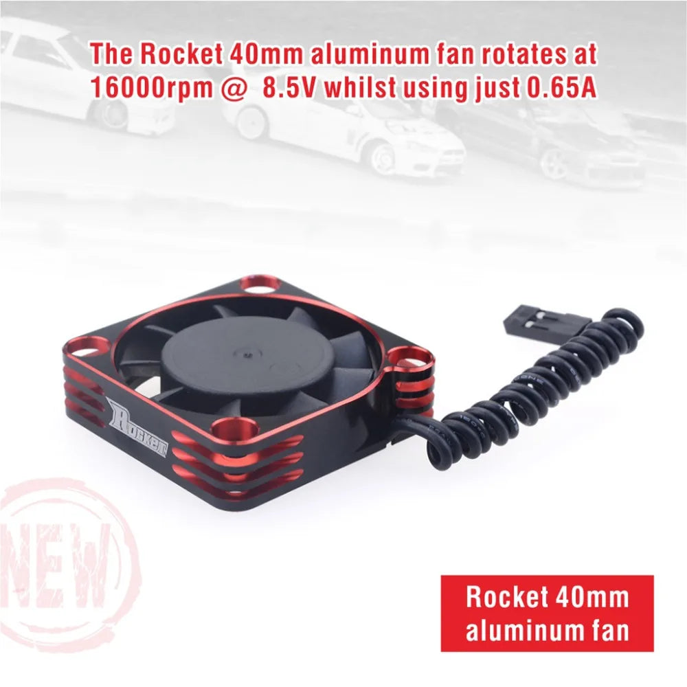 SURPASS HOBBY 40mm RC Motor/ESC Cooling Fan