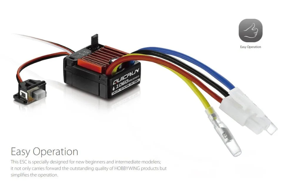 HOBBYWING QuicRun 1060 60A Brushed ESC