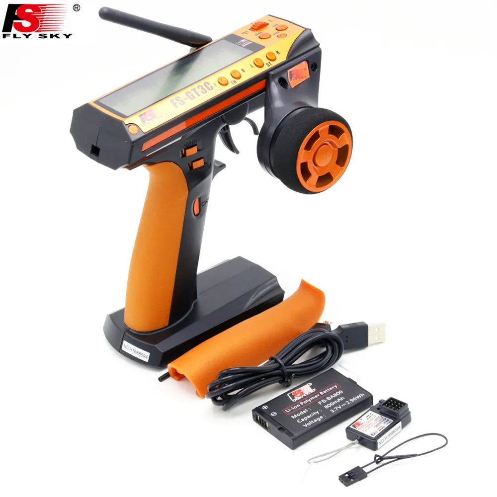 FlySky FS-GT3C 2.4GHz 3CH RC Car Radio Transmitter