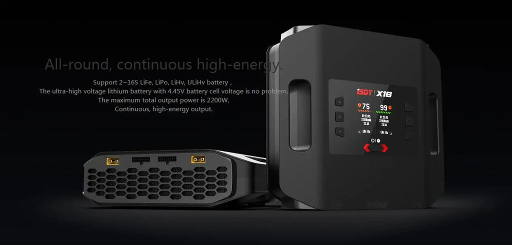 ISDT X16 Dual-Channel 2x1100W 20A Charger