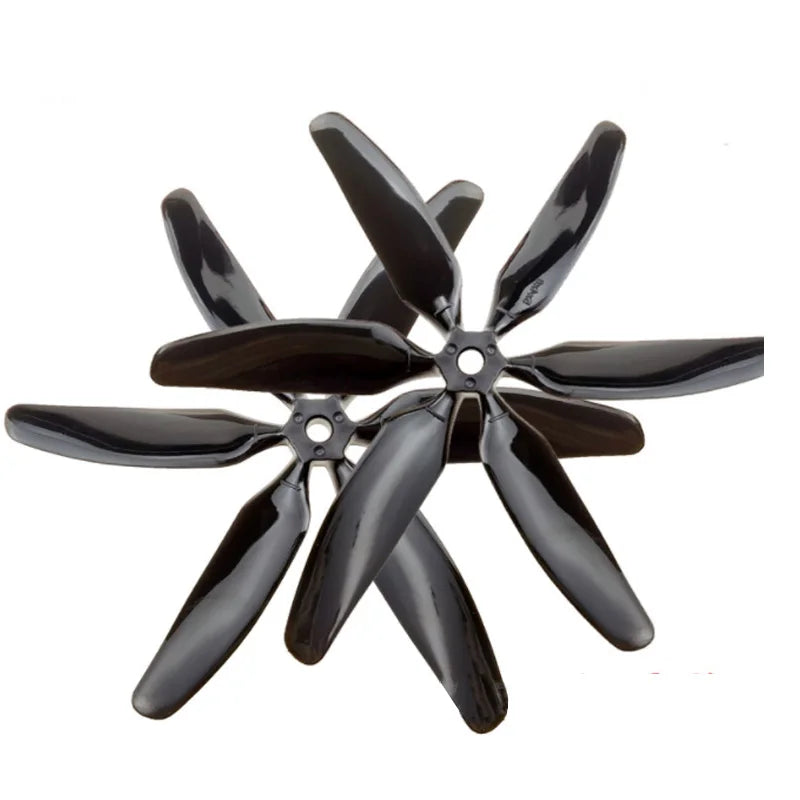 504060 5x4x6 5-Inch 6-Blade FPV Propellers - 5 Pair