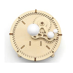 Sun-Earth-Moon Wooden Solar System Science Model