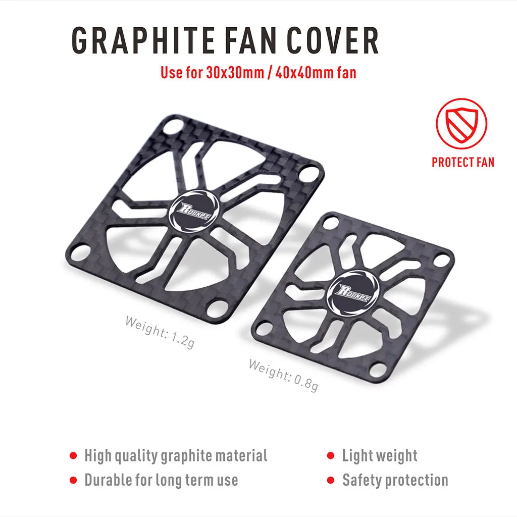 30/40mm Carbon Cooling Fan Guard