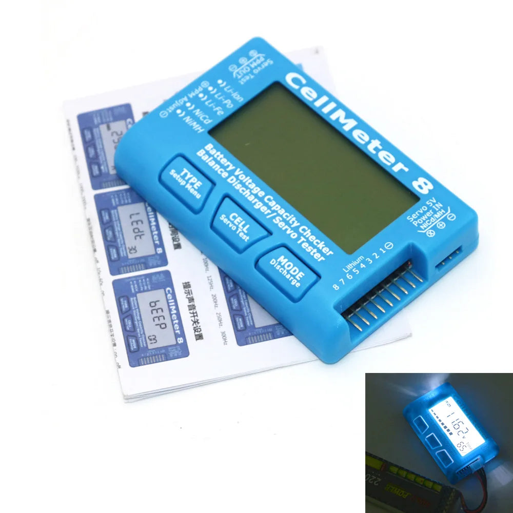 AOK CellMeter 8 Battery & Servo Tester