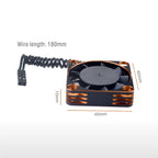 SURPASS HOBBY 40mm RC Motor/ESC Cooling Fan