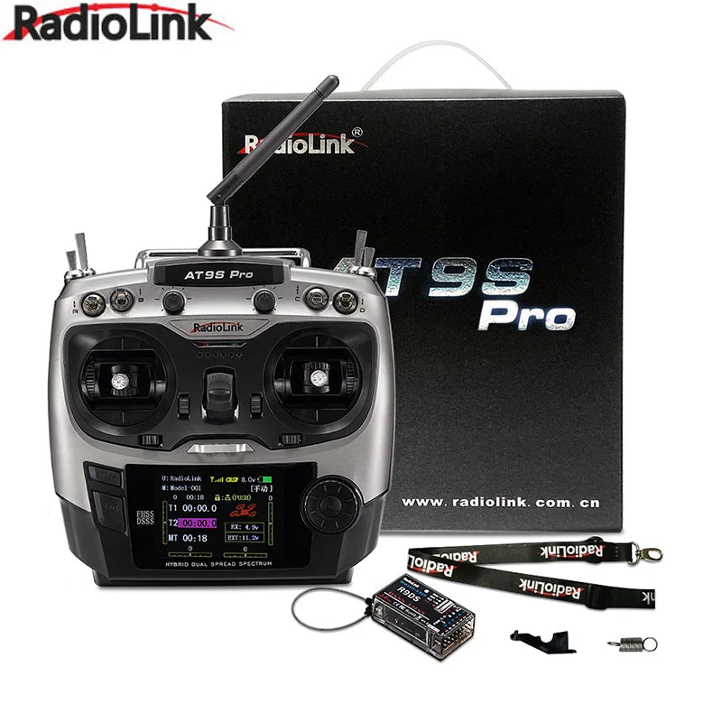 RadioLink AT9S Pro 2.4GHz 10/12CH Radio Transmitter