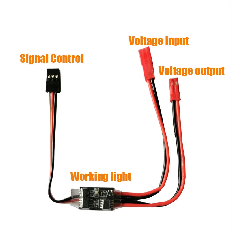 2-20A High-Current RC Electronic Switch