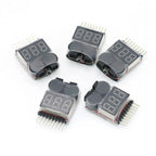 1-8S LiPo Battery Voltage Tester with Buzzer