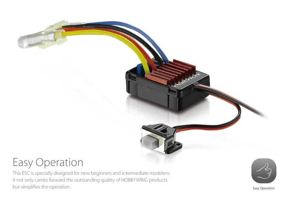 HOBBYWING QuicRun 1625 25A Brushed ESC