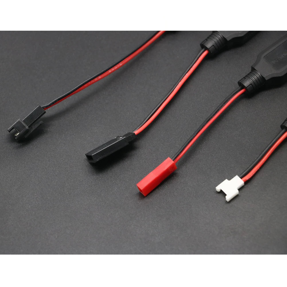 3.7V USB LiPo Charger Cable with JST/SM/Futaba Plug