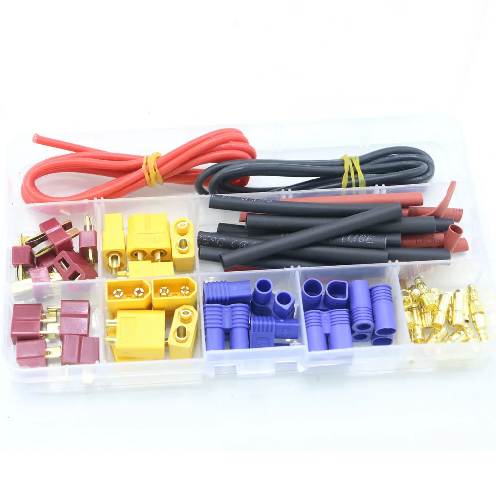 T-Plug / XT60 / XT90 / EC3 / EC5 Adapter Cable 16AWG