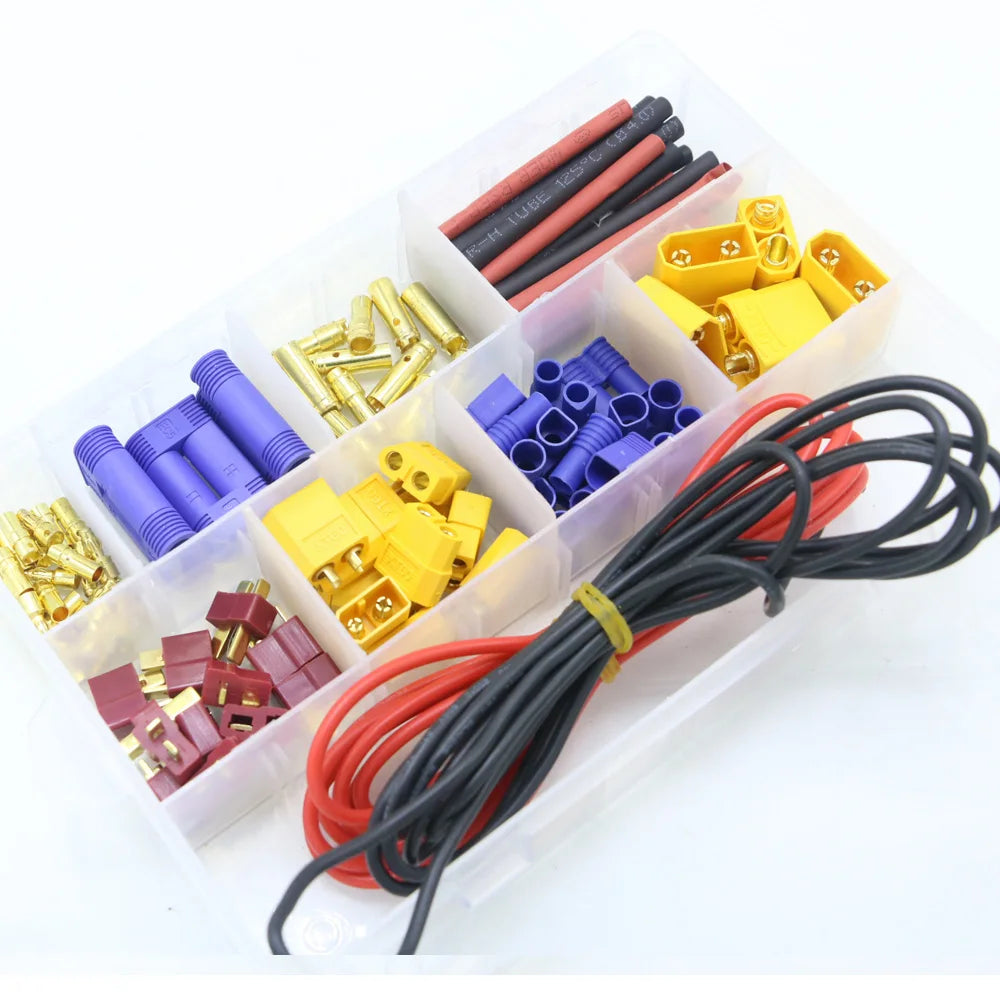T-Plug / XT60 / XT90 / EC3 / EC5 Adapter Cable 16AWG