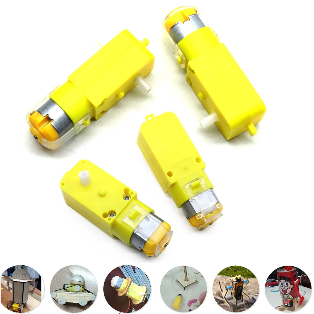 TT Geared DC Motor for Arduino Robot Car