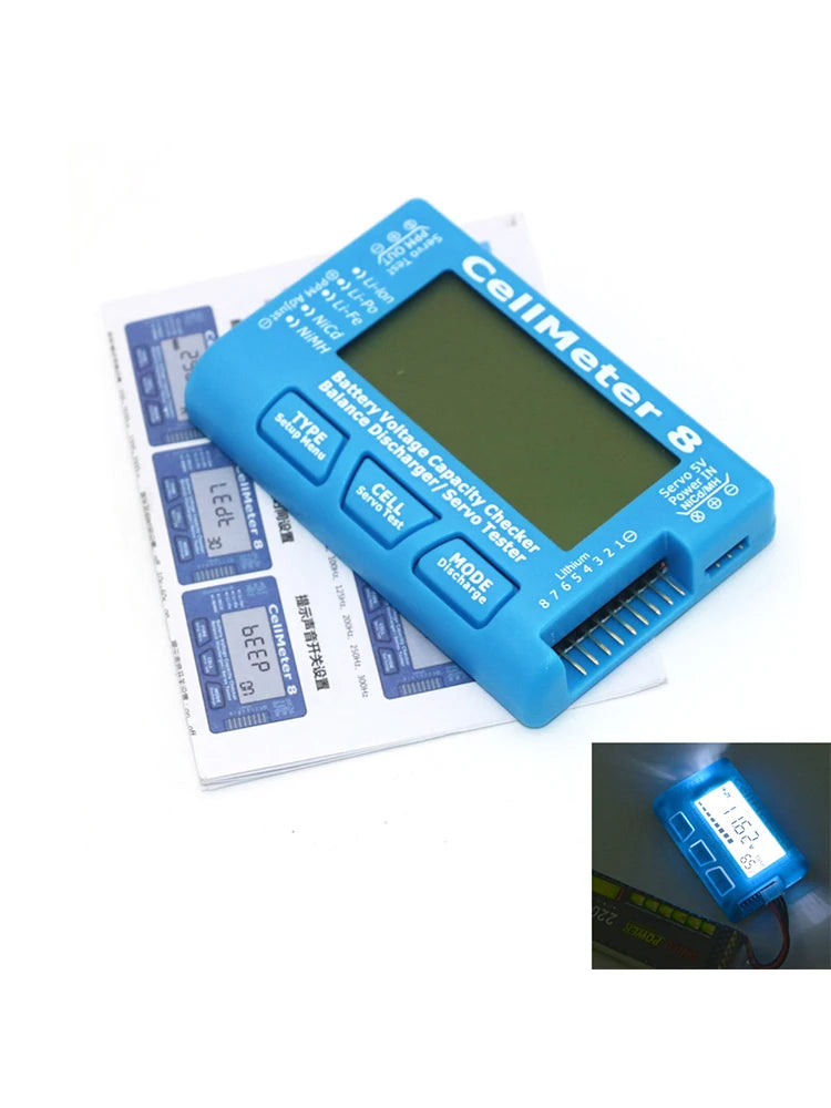 AOK CellMeter 8 Battery & Servo Tester