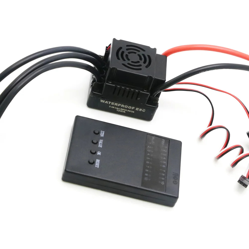 120A Brushless ESC with 5.8V/3A SBEC