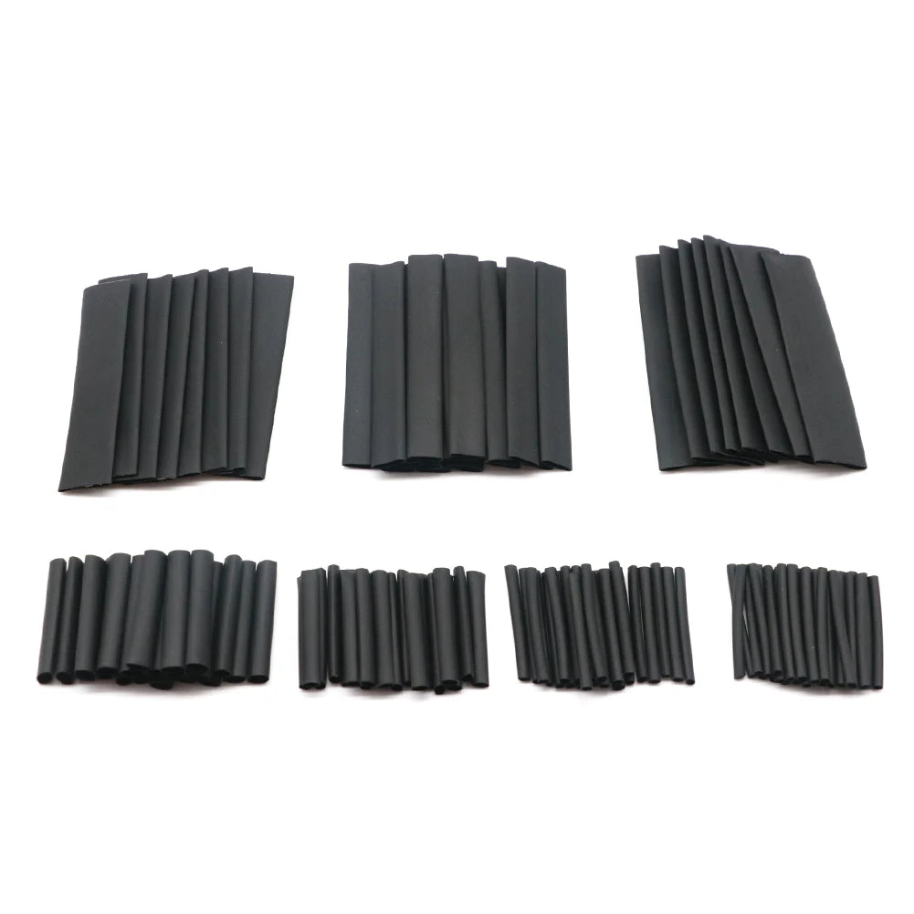 Heat Shrink Tubing Kit - 127 Pieces, 7 Sizes