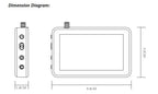 3-Inch 5.8GHz 40CH FPV Monitor