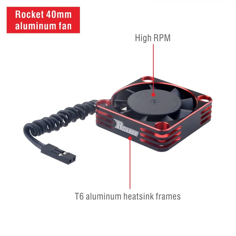 SURPASS HOBBY 40mm RC Motor/ESC Cooling Fan
