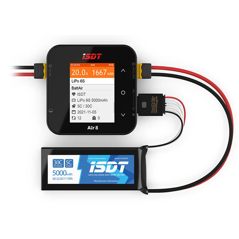ISDT Air 8 500W 20A Smart Charger