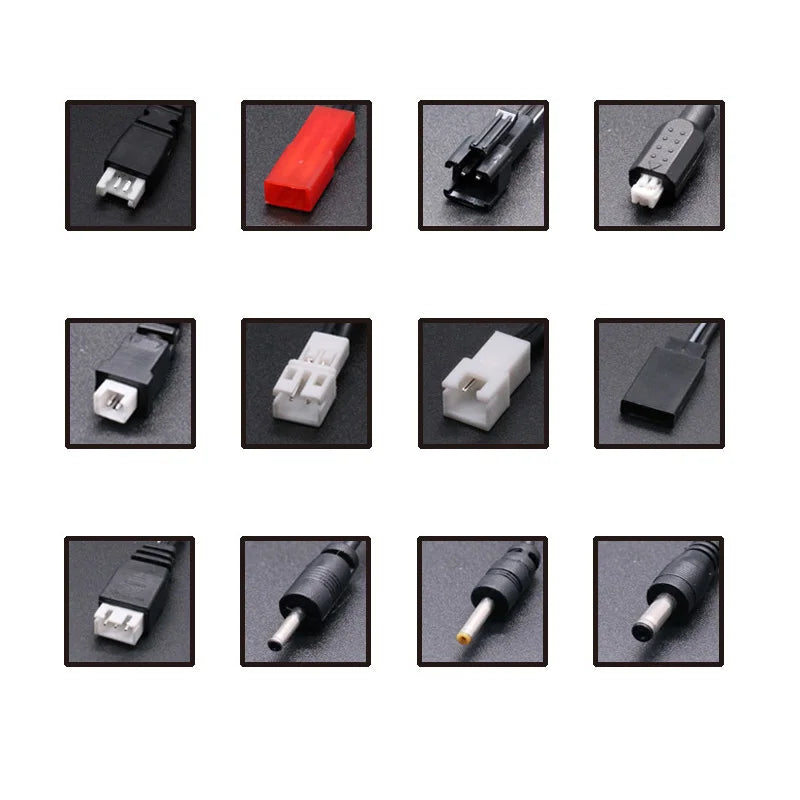 3.7V USB LiPo Charger Cable with JST/SM/Futaba Plug