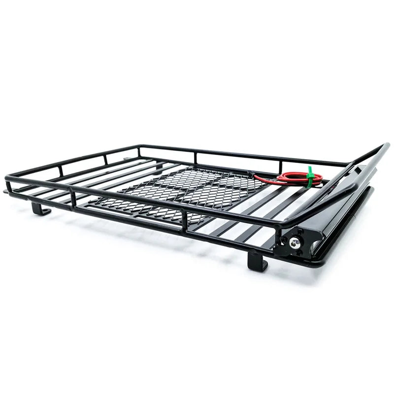 1/10 RC Crawler Roof Rack with Optional LED Light Bar