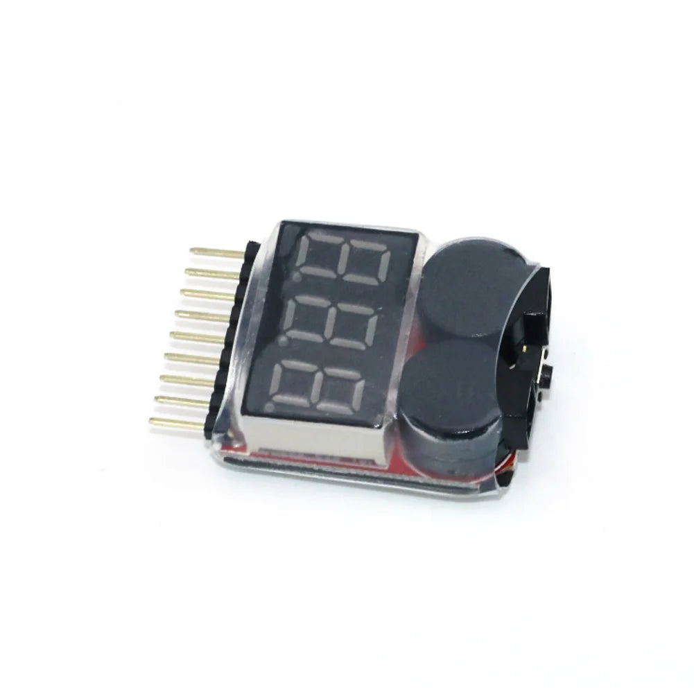 1-8S LiPo Battery Voltage Tester with Buzzer