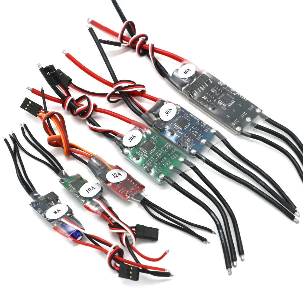 6A-40A ESC with 5V UBEC