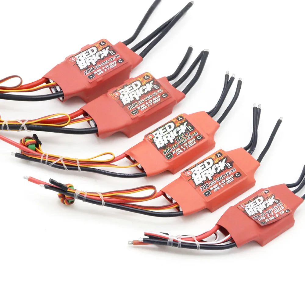 Red Brick 50A-200A Brushless ESC