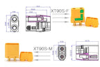 Amass XT90S Anti-Spark Connectors - 5 Pair