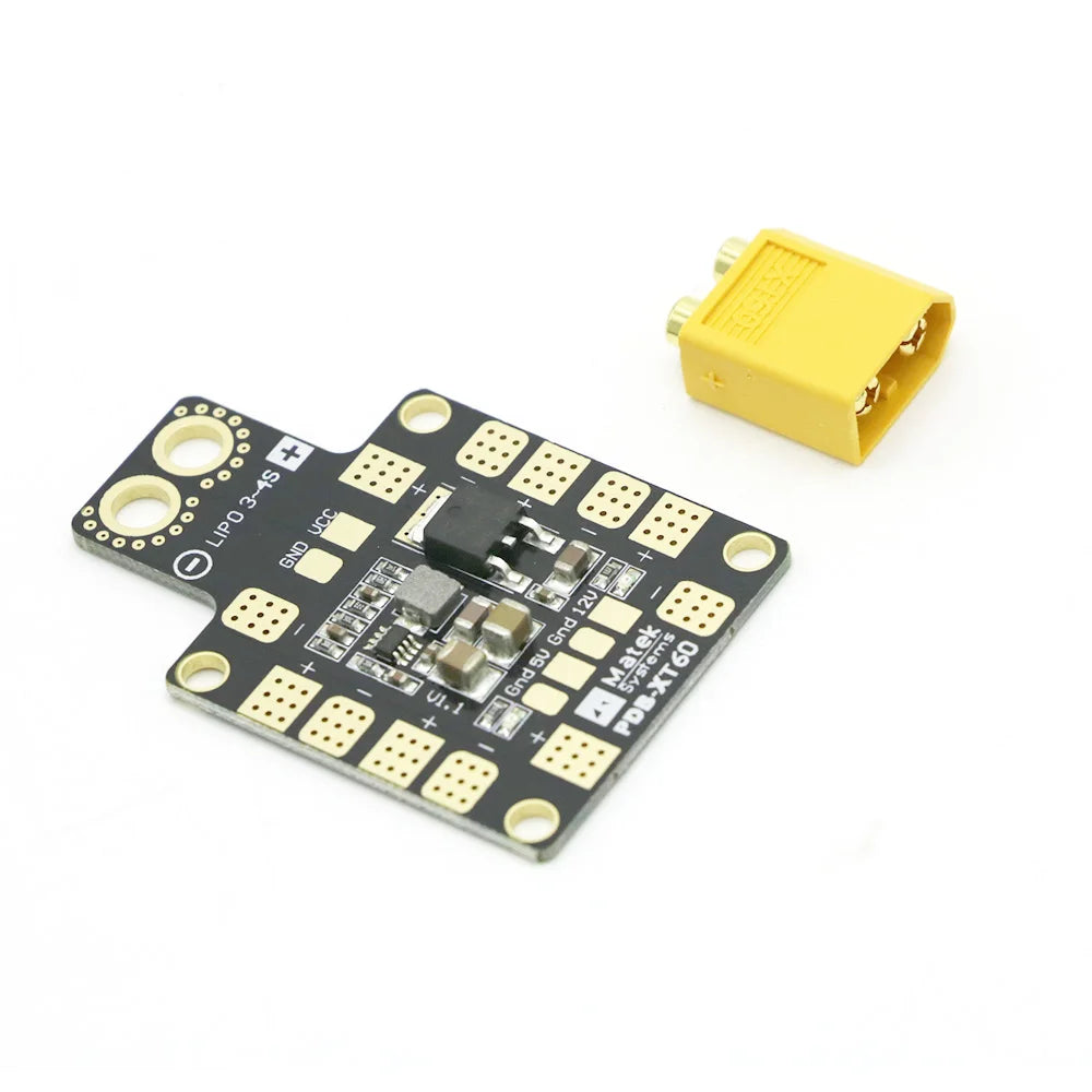 Matek 3A PDB Power Distribution Board with 5V / 12V BEC