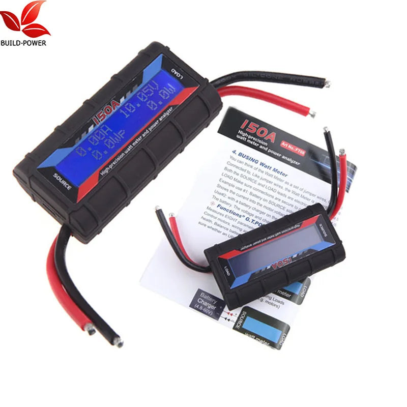 150A Watt Meter & Power Analyzer