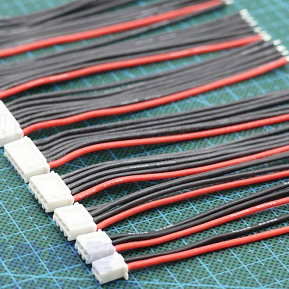 5pcs 1S-6S LiPo Balance Charger Cable for IMAX B6