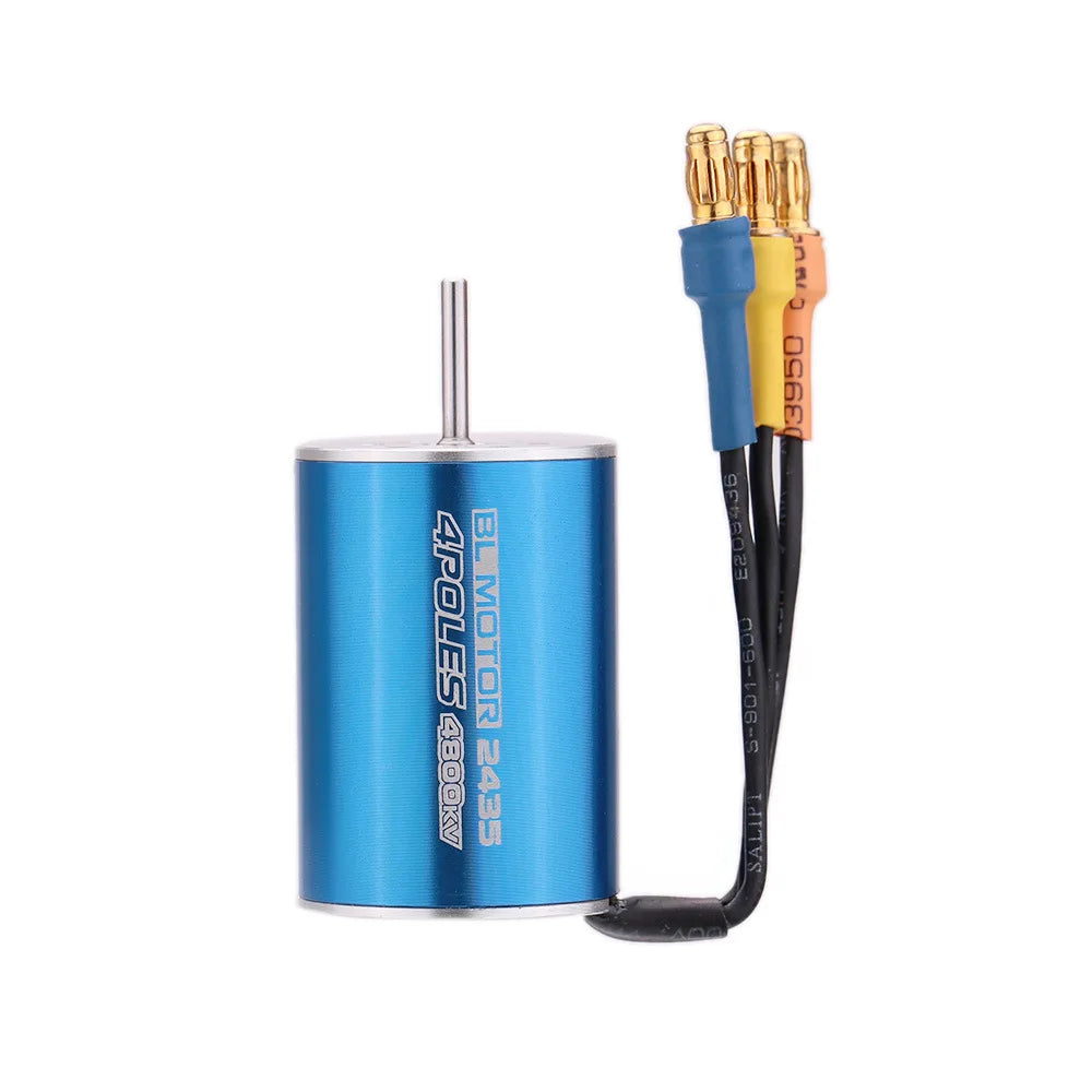 2435 Brushless Motor & 25A ESC Power System for 1/16-1/18 RC Cars