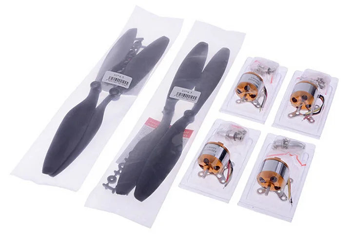 XXD A2212 Brushless Motor & 1045 Propeller Set - 4 Pack