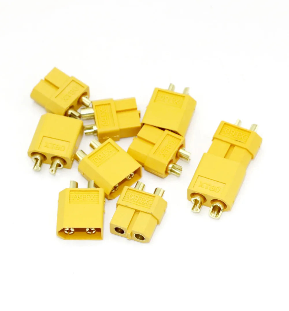 XT30 / XT60 / XT90 Bullet Connectors - 100 Pair