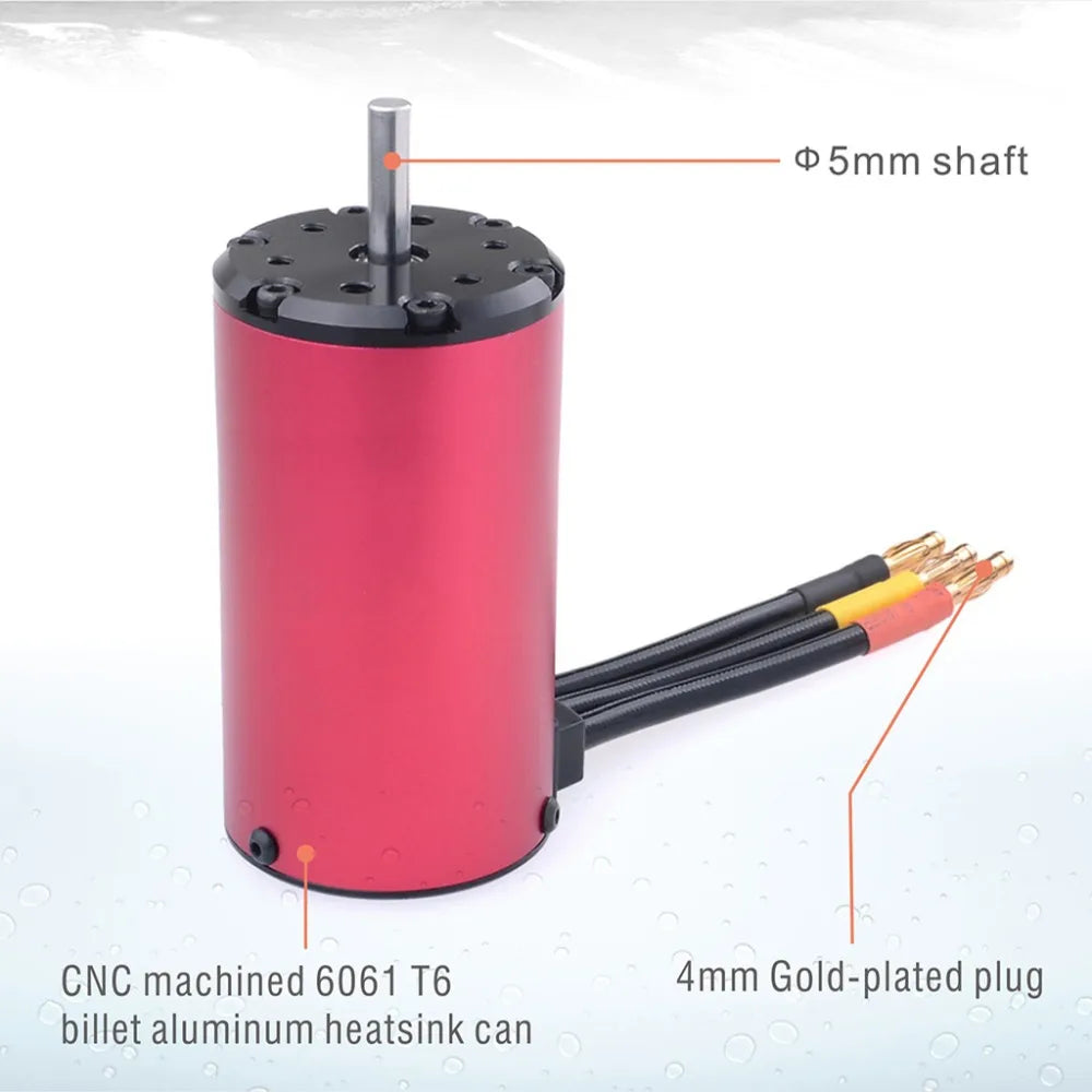 SURPASS HOBBY 4076 Brushless Motor & 120A/180A ESC Combo