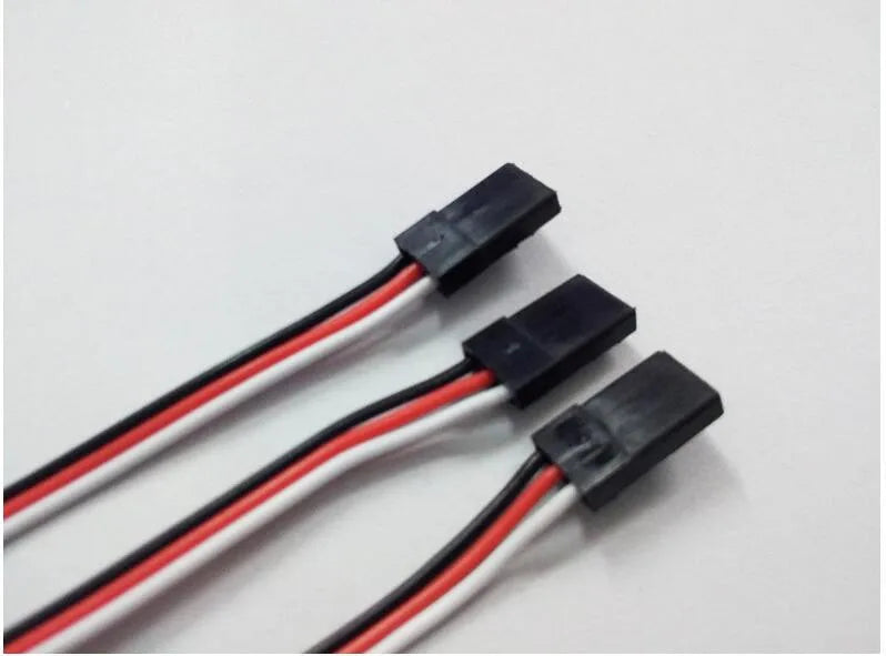 Servo Extension Cable 100-500mm - 10 Pack