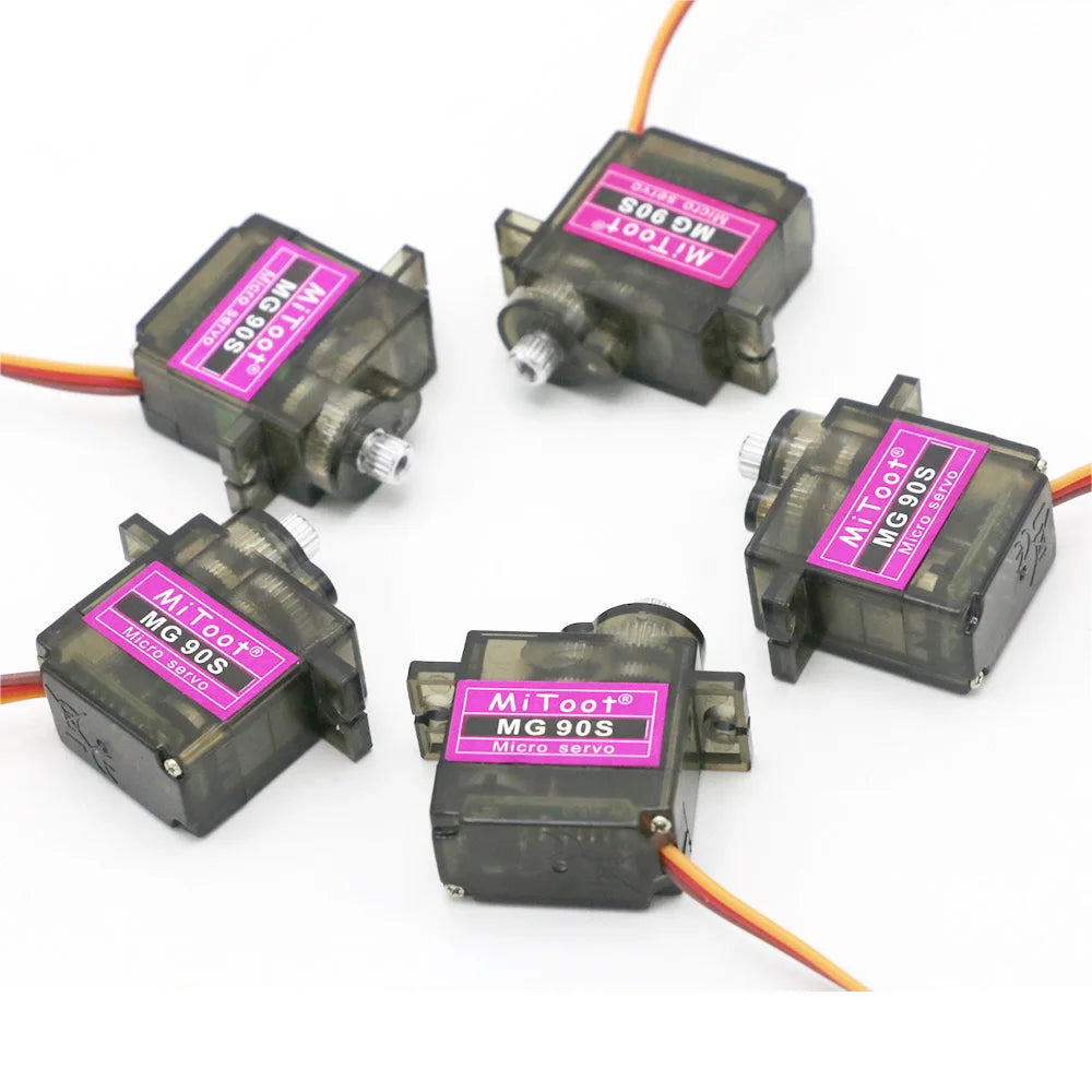 Mitoot MG90S 9g Metal Gear Digital Servo - 5 Pack