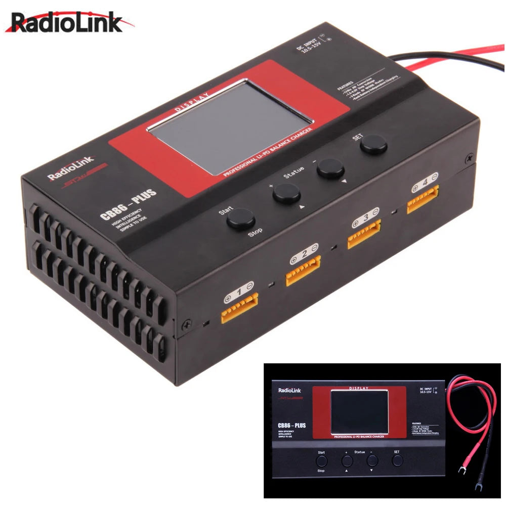 RadioLink CB86 Plus 8-Port Balance Charger