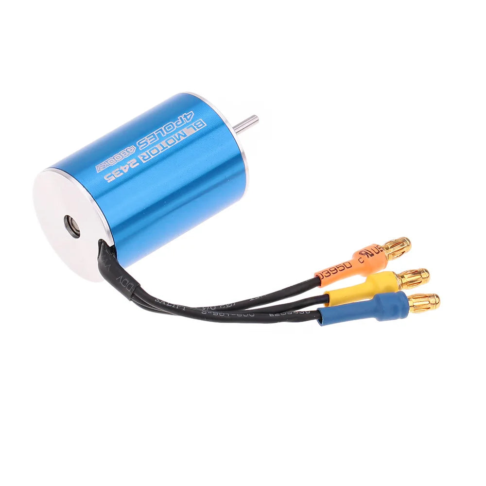 2435 Brushless Motor & 25A ESC Power System for 1/16-1/18 RC Cars