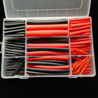 Dual-Wall Heat Shrink Tubing Kit - 130/270 Pieces, 6 Sizes